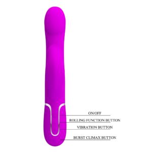 Wibracyjny króliczek Pretty Love - Maksymalna rozkosz w Twoim zasięgu - obrazek 10