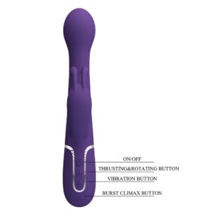 Wibrator Pretty Love - Intensywne wibracje i sztywne koraliki dla absolutnej przyjemności! - obrazek 10