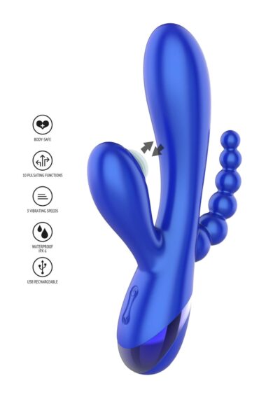 Xocoon Triple Love Vibrator - Potrójna stymulacja dla intensywnych doznań - obrazek 10
