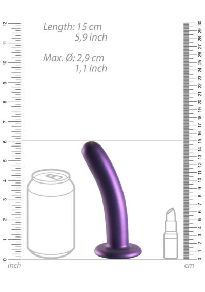 Ultramiękkie dildo marki Ouch! - Luksusowa stymulacja punktu G - obrazek 7
