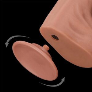 14 King Sized Sliding Skin Dual Layer Dong - obrazek 10