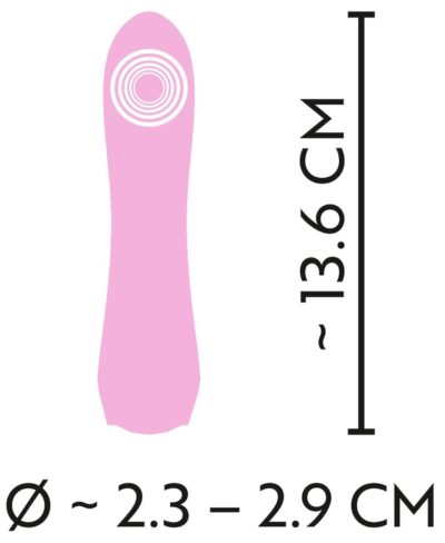 Mini wibrator Cuties 4 generacji - Intensywna rozkosz w eleganckim stylu! - obrazek 11