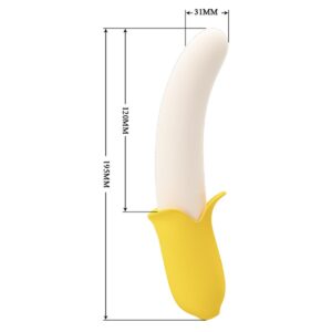 Banana Geek - Wielofunkcyjny Silikonowy Wibrator: Ekscytująca Przyjemność dla Twojego Zmysłowego Ogródka - obrazek 12