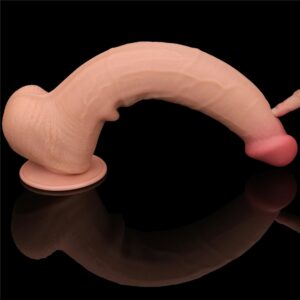 13.5 King Sized Sliding Skin Dual Layer Dong - obrazek 12