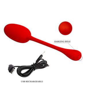 Pretty Love Silicone Vibrating Egg - Odkryj nowe poziomy rozkoszy z najwyższą jakością! - obrazek 12