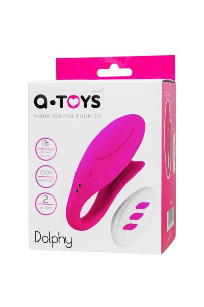 A-TOYS Dolphy - Kompaktowy wibrator dla par, zapewniający niezapomniane chwile intymności - obrazek 13