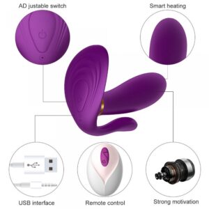 Butterfly Strap-On Dildo - Stymulacja i rozkosz w jednym - obrazek 14