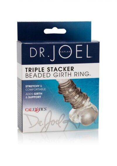 Dr Joel Kaplan Beaded Girth Rings Triple Stacker - Wielowarstwowy pierścień erekcyjny zapewniający intensywne doznania - obrazek 2