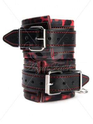 Leopard Wrist Cuffs – Kajdanki na Nadgarstki w Panterkę - obrazek 2