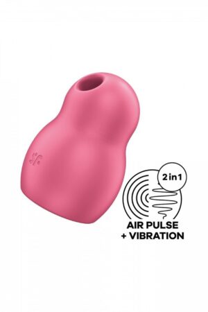 Satisfyer Pro To Go 1 - Kompaktowy wibrator z falami ciśnienia i wibracjami do podróży - obrazek 2