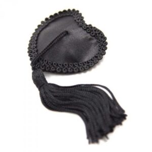 Bielizna Heart Nipples Tassels BLACK - obrazek 2