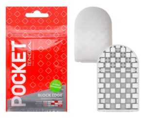 Masturbator Pocket Block Edge - Intensywna przyjemność w formacie na miarę Twojej kieszeni! - obrazek 2