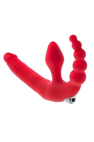 Podwójna rozkosz i precyzyjna stymulacja - Anatomiczny strap-on dla niezapomnianych chwil - obrazek 2