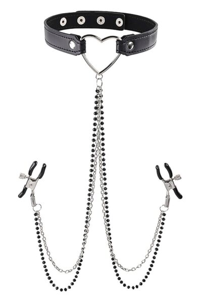 Amor Nipple Clamps - Zmysłowe klamry na sutki dla wyrafinowanej rozkoszy