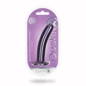 Ultramiękkie dildo marki Ouch! - Luksusowa stymulacja punktu G - obrazek 2