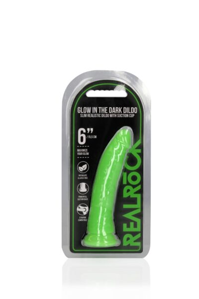 Zmysłowe dildo GLOW IN THE DARK - kulminacja stylowo! - obrazek 2