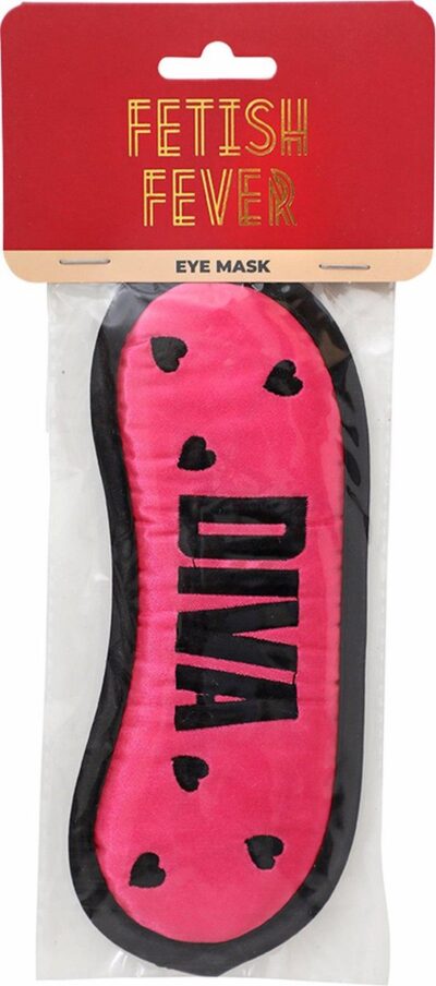 Fetish Fever   Eye Mask   Diva   Pink - obrazek 2