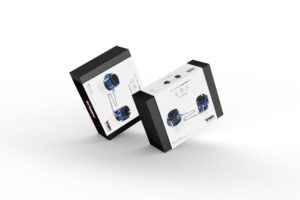 Cuffs Crazy Horse Blue – Skórzane Kajdanki na Nadgarstki (Rozmiar Small) - obrazek 2