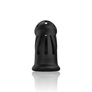 ManCage – silikonowy pas cnoty z penis plug BDSM, komfort i kontrola - obrazek 2