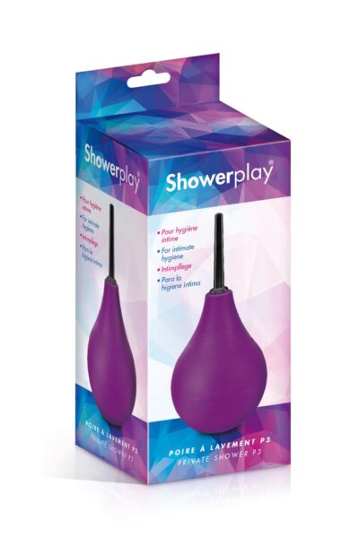 Purple Enema Bear 224ml - Bulb Enema: Komfortowe i eleganckie oczyszczenie intymne - obrazek 2