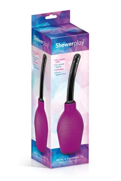 Purple Enema Bear 310ml - Oczyszczający komfort i intymność na wyższym poziomie! - obrazek 2