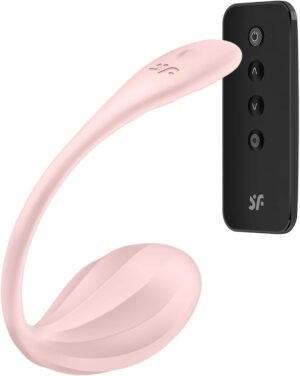 Satisfyer Ribbed Petal: Zdalnie sterowany wibrator z prążkowanym trzonem - intensywne wibracje i podróżnicza rozkosz! - obrazek 2
