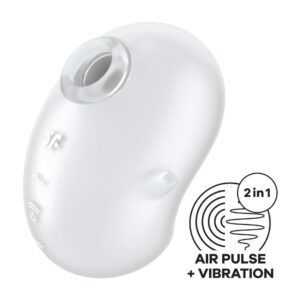 Satisfyer Cutie Ghost - Ekscytująca stymulacja łechtaczki: fale ciśnienia i wibracje - obrazek 2