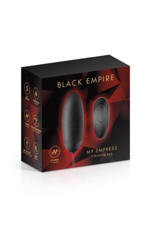 Wibrujące jajeczko Black Empire - Luksusowa rozkosz w Twoim zasięgu - obrazek 2