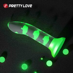 Magiczne dildo z świetlistymi króliczkami - Realistyczna przyjemność i bezpieczeństwo dla Twojej intymności! - obrazek 2