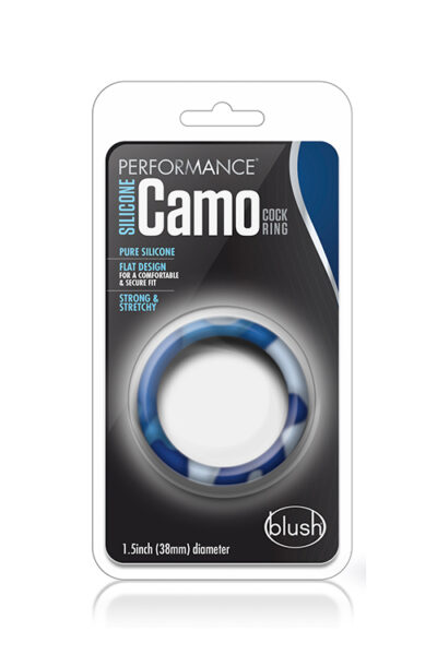 Performance Silicone Camo - Pierścień na penisa dla maksymalnego komfortu i niezapomnianych doznań - obrazek 2