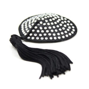 Heart shine nipples tassels (argento) - obrazek 2
