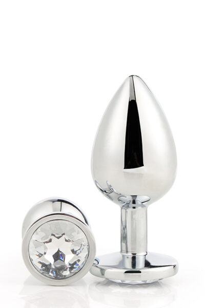 Gleaming Love - Mały plug analny z kamieniem szlachetnym: Elegancja i przyjemność w jednym - obrazek 2