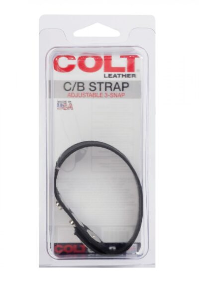COLT Adjustable 3 Snap - Mocny pasek skórzany dla namiętnych przygód - obrazek 2