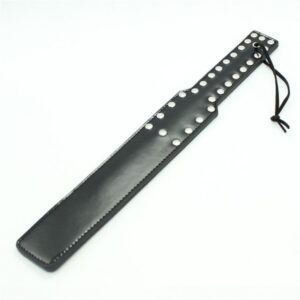 Pejcz Paletta Spank Paddle Black – Czarna Packa do Klapsów BDSM - obrazek 2