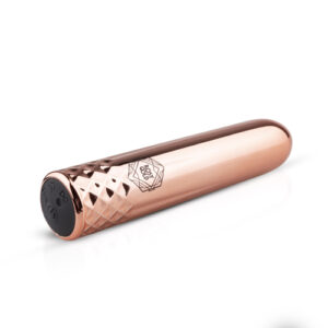Mini wibrator Rosy Gold - Twoje intymne uniesienie w zasięgu ręki! - obrazek 2