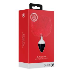 Wtyczka Bunny Tail Metal Butt Plug - Dodaj urok i przyjemność do intymnych chwil w sypialni! - obrazek 2