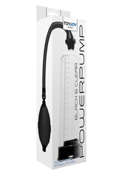 Niesamowita pompka POWER PUMP BLACK-CLEAR - większy rozmiar, większa przyjemność! - obrazek 2