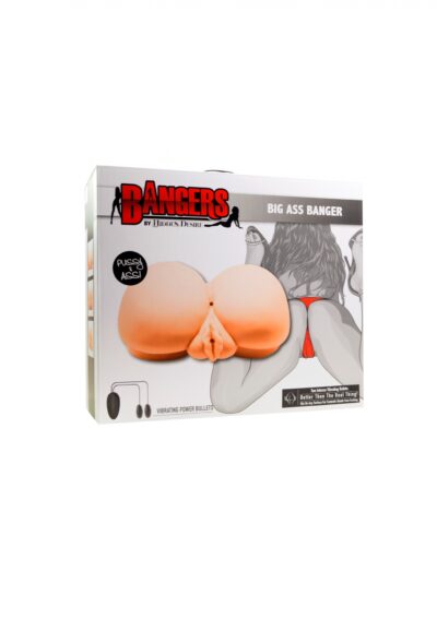 Big Ass Banger Vibrating - Realistyczny Masturbator dla Maksymalnej Przyjemności! - obrazek 2