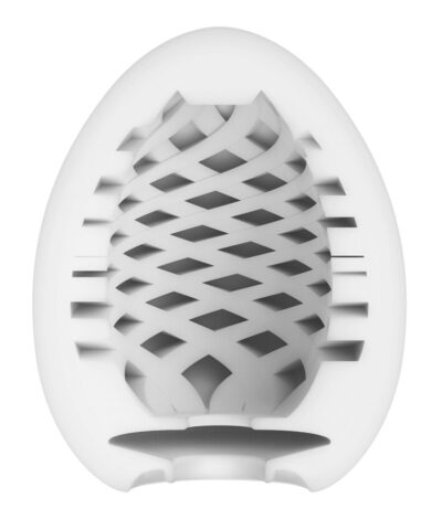 Kompaktowy masturbator jednorazowego użytku Egg Mesh marki Tenga - intensywna rozkosz w Twojej dłoni! - obrazek 2