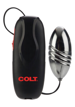 COLT TURBO BULLET SREBRNY - Wibracyjne jajko intensywnych doznań! - obrazek 2