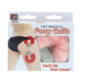 Dream Toys Handcuffs with Plush Pink – Różowe kajdanki z futerkiem dla par - obrazek 2