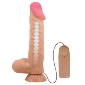 Realistyczne wibrujące dildo z przyssawką - Odkryj najwyższą rozkosz! - obrazek 2