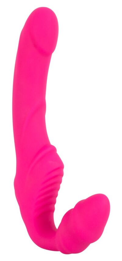 Intensywna przyjemność strap-on! Vibrating Strapless Strap-On - odkryj nowe horyzonty rozkoszy! - obrazek 2