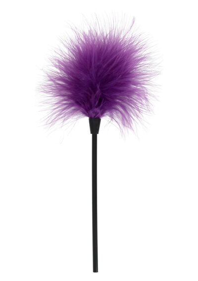 Sexy Feather Tickler Purple – Fioletowa Pieszczotka z Miękkich Piór - obrazek 2
