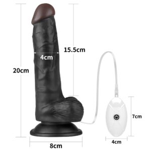 Wibrujący Realistyczny Strap-On Dildo - Autentyczne doznania w stylu i komforcie! - obrazek 2