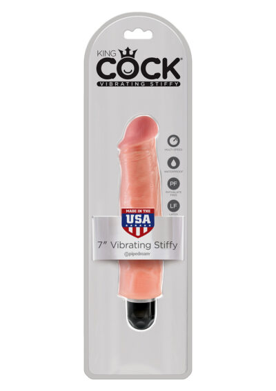 Stymulujący Wibrujący Dildo King Cock - Maksymalne zadowolenie i niezapomniane doznania! - obrazek 2