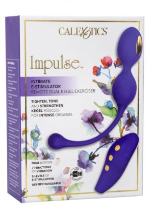 Intensywna rozkosz i wzmocnienie - Impulse Intimate E Stimulator Remote Dual Kegel Exerciser - obrazek 2