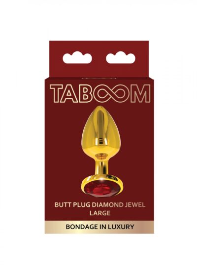 TABOOM PLUG WITH DIAMOND JEWEL - Ekskluzywna elegancja i intensywne doznania! - obrazek 2