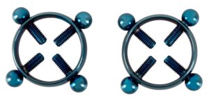 Biżuteria na piersi bez piercingu - Nipple Jewellery Blue Moon: Zmysłowe doznania bez trwałych modyfikacji! - obrazek 2