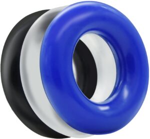 Donut Cockring 3 Pack - Wyjątkowe doznania, elastyczność i różnorodność kolorów! - obrazek 2